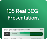 105 Real BCG Presentations, free to download