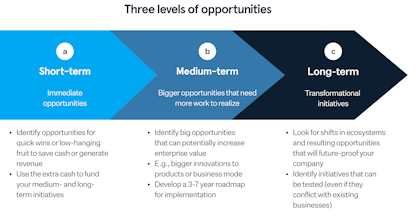 three levels of opportunities 