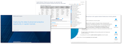 Capturing the data & advanced analytics opportunity in capital markets 
