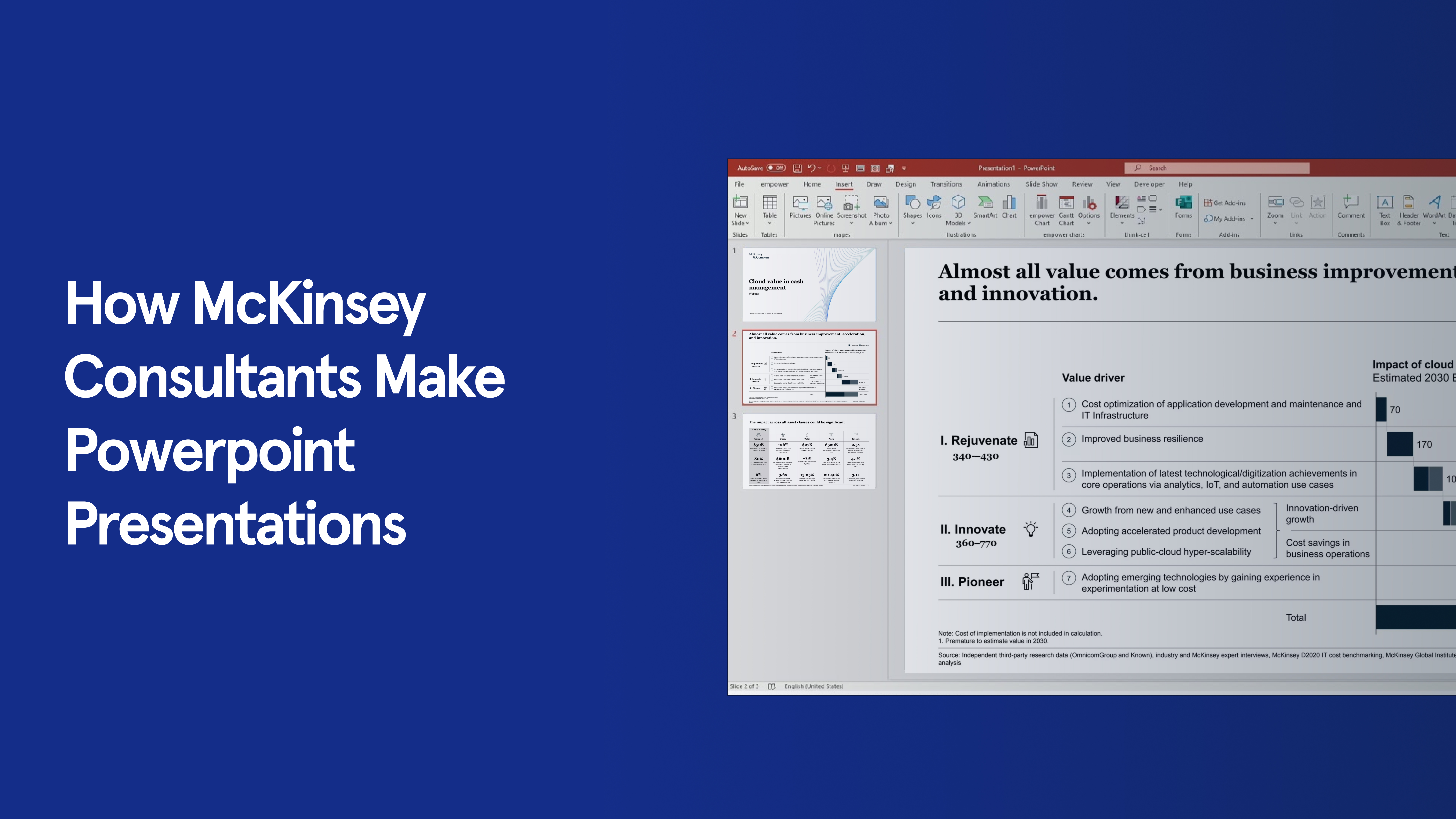 How McKinsey Consultants Make Presentations - Slideworks