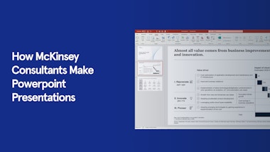 How McKinsey Consultants Make PowerPoint Presentations