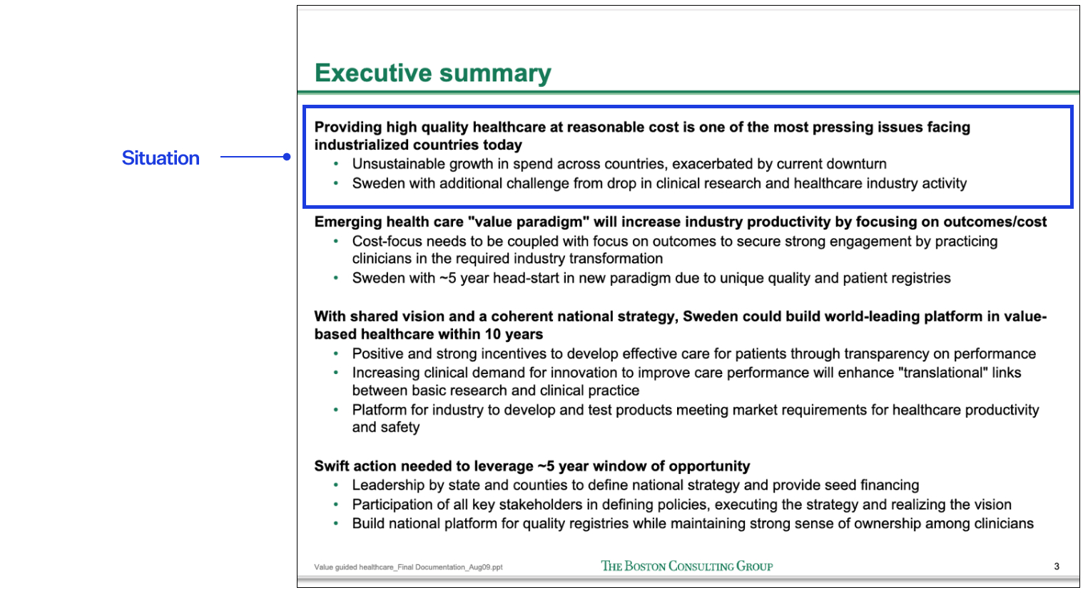 How To Write An Executive Summary Like McKinsey - Slideworks