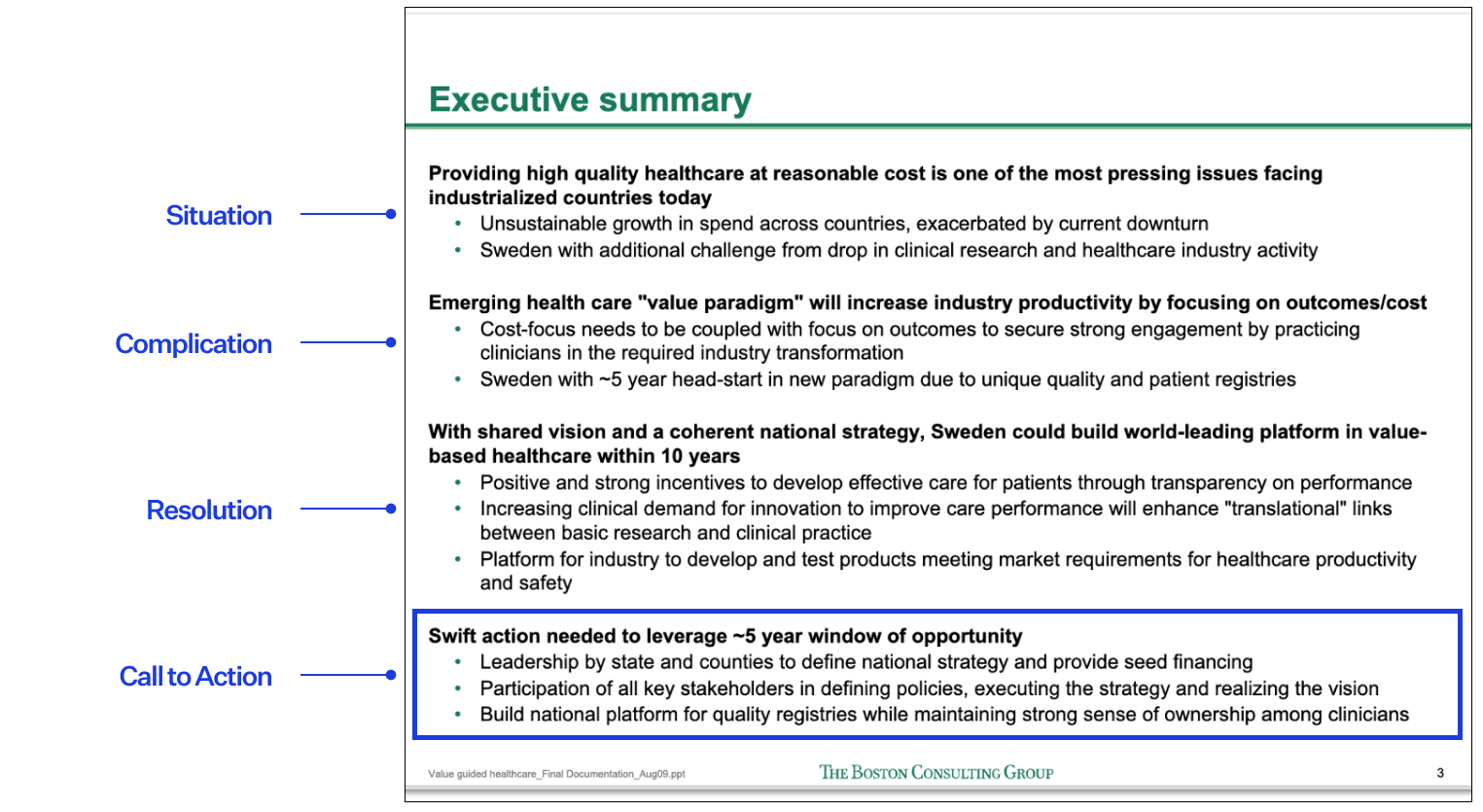 How To Write An Executive Summary Like McKinsey - Slideworks