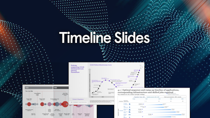 Timeline Slides (with McKinsey, BCG and Bain examples)