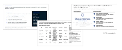 AI slide generators tend to overfill slides leading to the main takeaway being harder to see upfront.