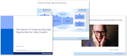 IOT and and Big Data McKinsey pdf