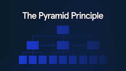The Pyramid Principle - McKinsey Toolbox (with Examples)