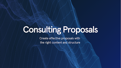 How to Write Consulting Proposals Like McKinsey (with examples)  