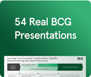 54 Real BCG Presentations, free to download
